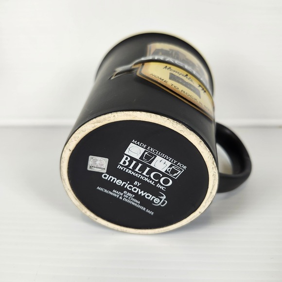 Elvis Presley Graceland Memphis TN Home to Rock N Roll Black by Americaware 2017 - Picture 4 of 8